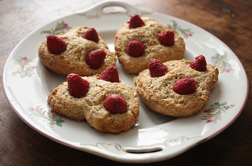 heart scones scones